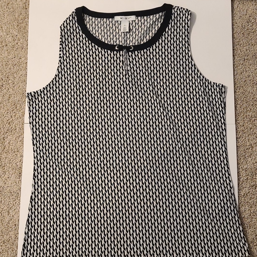 White house black market dressy tank
